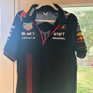 Red Bull collared shirt